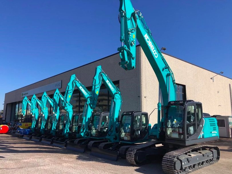 KOBELCO CONSTRUCTION MACHINERY EXPANDS OPERATIONS ACROSS ITALY